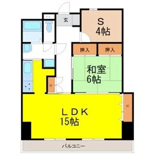 エルメディコ【6階】の間取り
