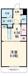 ル・リオン天王【3階】の間取り