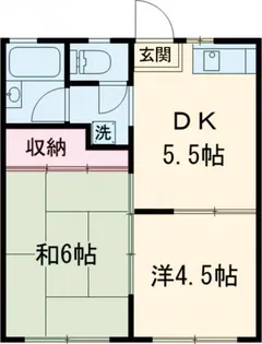ジュリアナローズ【1階】の間取り