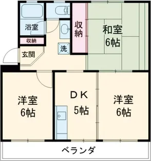 メゾンドハーティー【1階】の間取り