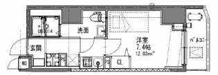 Yビル江北oneタワー【3階】の間取り