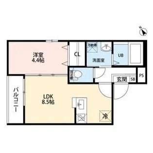 Lapis(ラビス)【2階】の間取り