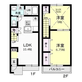 Planetの間取り