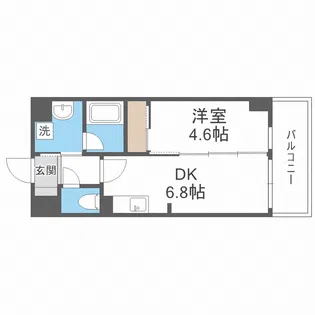 アドラブールKIKI【7階】の間取り