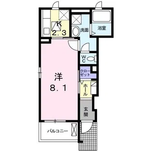 グレイス ストーン【1階】の間取り