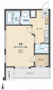 キャメル川越野田2【1階】の間取り