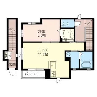 ジェリタ II【2階】の間取り