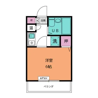 パルナス八事裏山【2階】の間取り