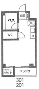 メゾン・プランタン【3階】の間取り