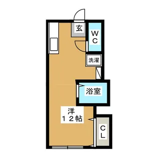 彩竹荘【2階】の間取り