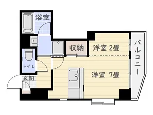 Jeunesse・Pia八幡【3階】の間取り