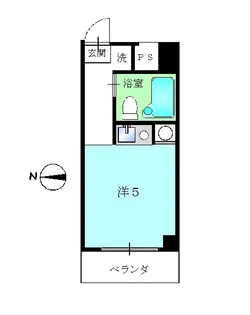 吉野ビル【6階】の間取り