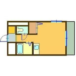 コーポ上土居【3階】の間取り