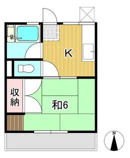 シティハイム・アイコー【2階】の間取り