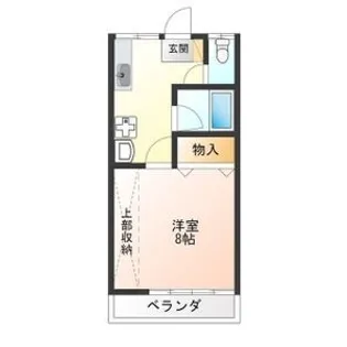 イーストヴィラ【2階】の間取り