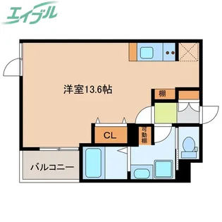 CASA+α 外宮【1階】の間取り