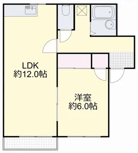 川井コーポ【2階】の間取り