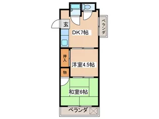 ジョイホームズ【4階】の間取り