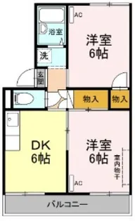 セジュール住吉 A棟【1階】の間取り