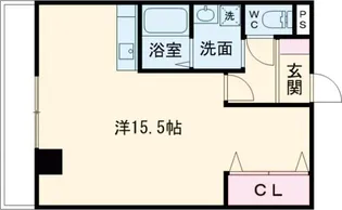 Corteoオロシホンマチ【5階】の間取り