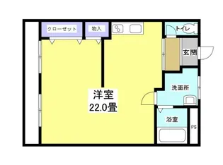 ロイヤルビレッジ【2階】の間取り
