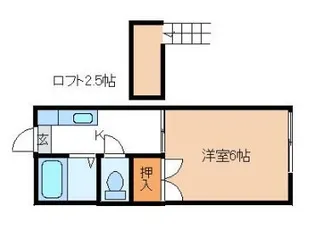 仙明館【1階】の間取り