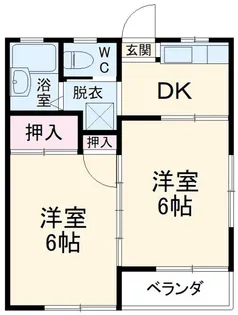 グリーンハイム【2階】の間取り