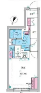 GENOVIA池袋【2階】の間取り