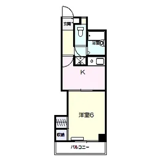 新四ツ道路ビル【2階】の間取り