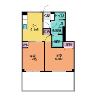 アルティ・プラーノI・II【1階】の間取り