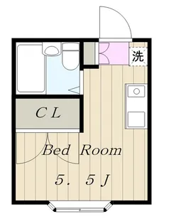 パレス桂【2階】の間取り