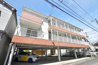 岡山県岡山市北区大供表町【アパート】の外観