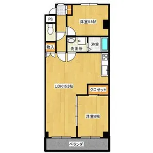 愛知県名古屋市名東区松井町【マンション】の間取り