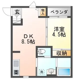 ステラ・カデンテ【3階】の間取り