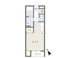 リアン【2階】の間取り