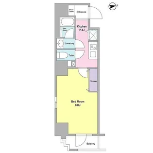 東京都文京区本郷3【マンション】の間取り
