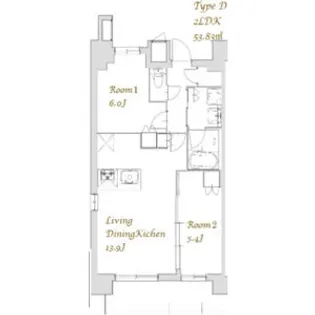 スプランディッド南千住【9階】の間取り