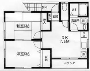 レジデンス阿藤【1階】の間取り