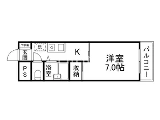 Marry京都祇園【2階】の間取り