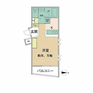 東京都中野区鷺宮3【マンション】の間取り
