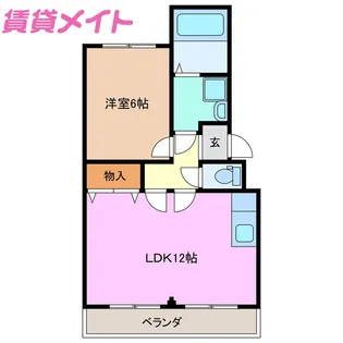 タウン・トゥリー【1階】の間取り