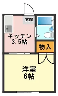 東京都葛飾区南水元4【アパート】の間取り