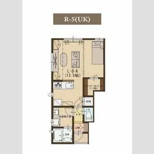 新潟県長岡市上前島3【アパート】の間取り
