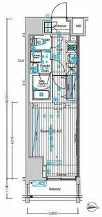 東京都杉並区堀ノ内2【マンション】の間取り
