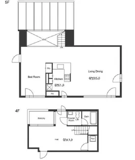 グランカーサ六本木の間取り