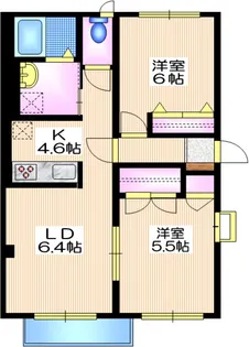 グリーンテラス田園調布【1階】の間取り