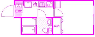 ルノン日吉【3階】の間取り