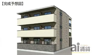 埼玉県鶴ヶ島市若葉2【アパート】の外観