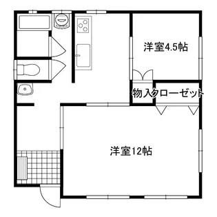 シャトレA【1階】の間取り