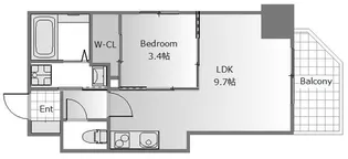 福岡県福岡市博多区美野島3【マンション】の間取り